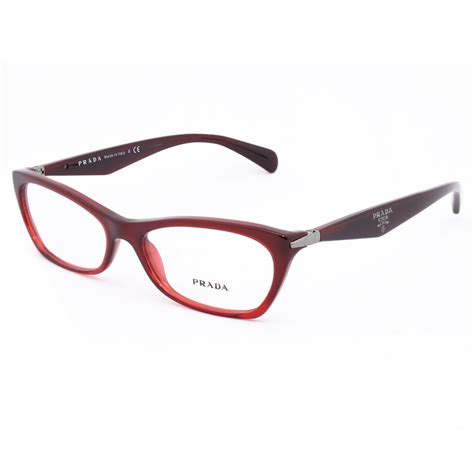 prada red eyeglasses